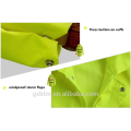 Outdoor Waterproof High Visibility Safety Men's Rain Jacket Wholesale Polyester Hi Vis Reflective Rainwear